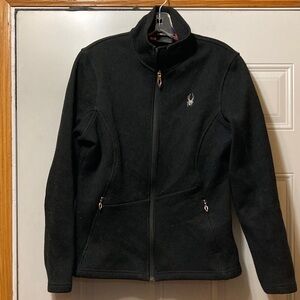 Spyder Black Full-Zip Jacket L